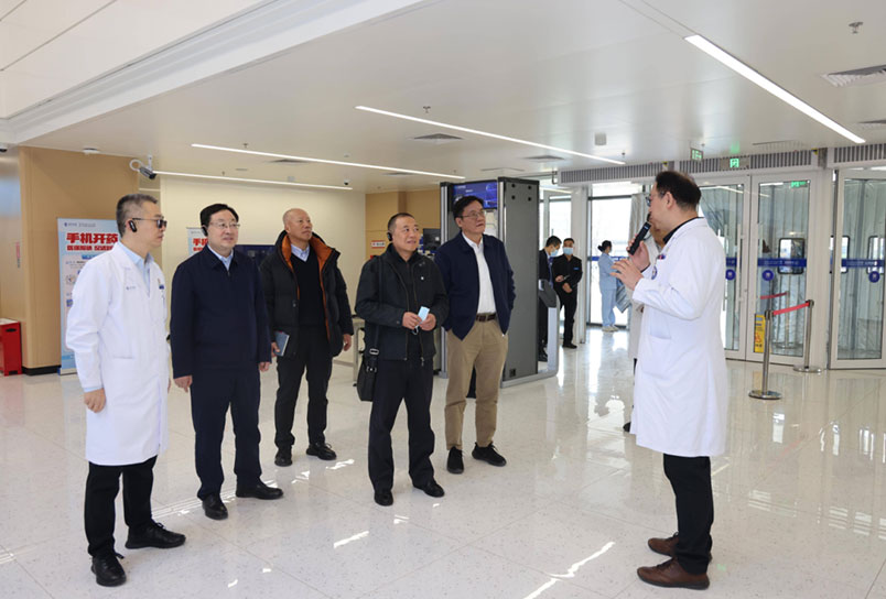 通用健康公司外部董事一行调研航天中心医院苏家坨院区